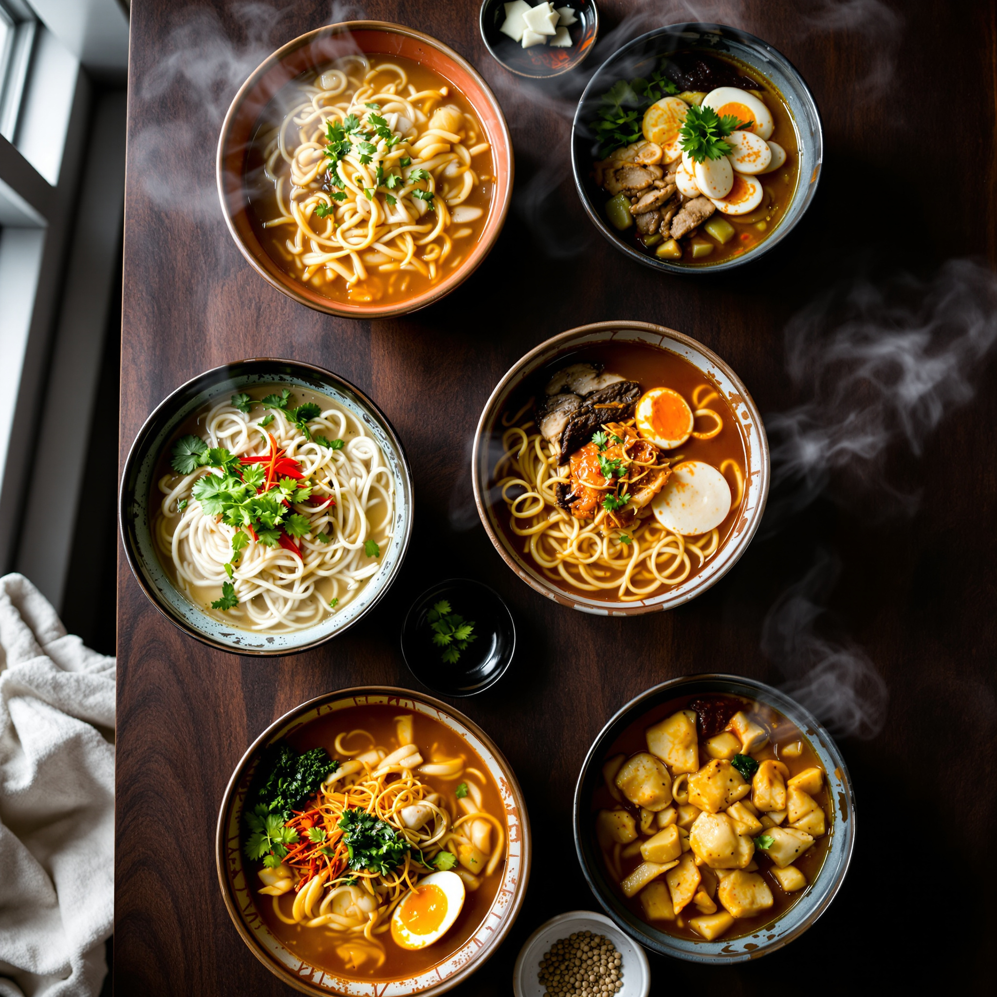 How to Make 6 Classic Asian Noodle Soups From Scratch