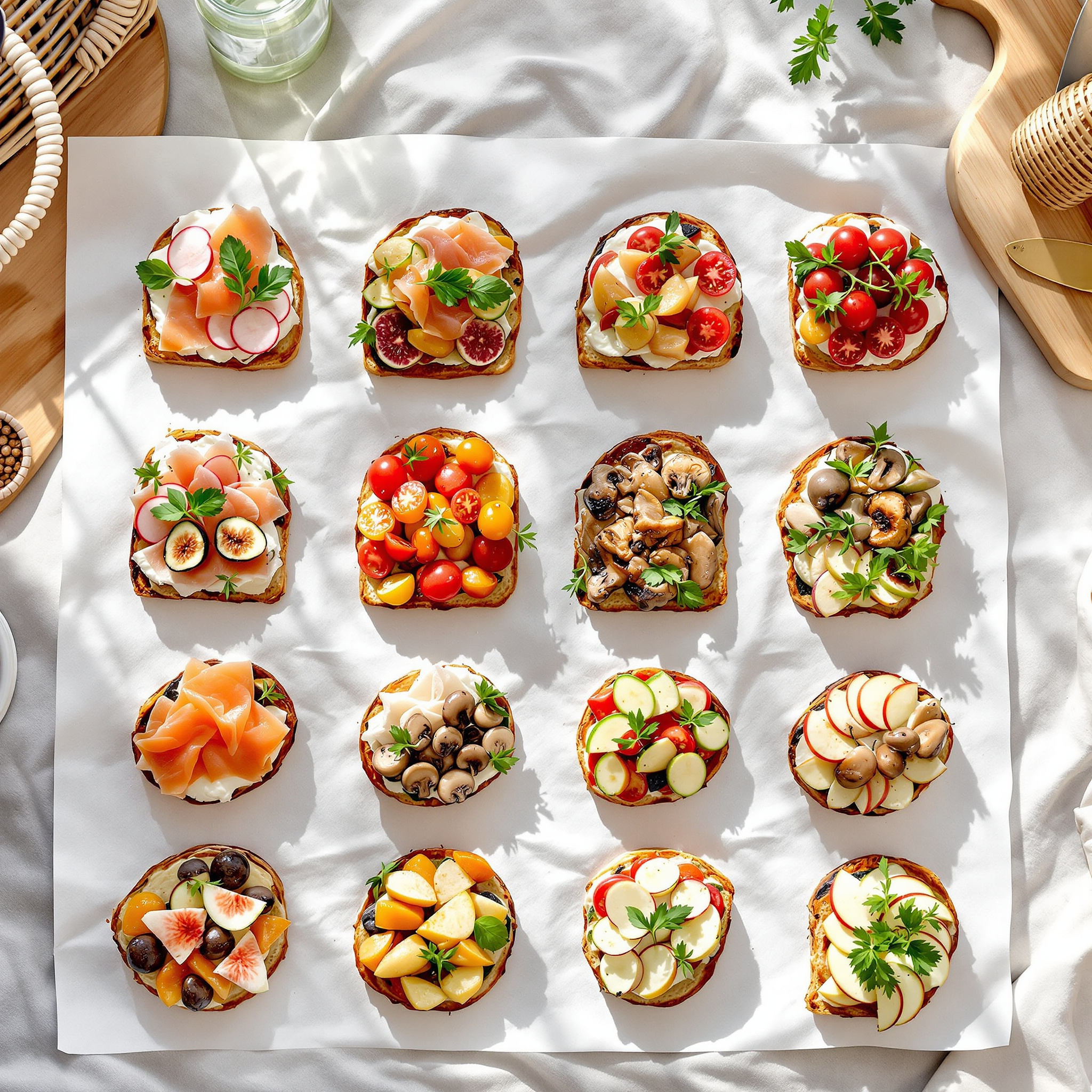 12 French Tartines for an Effortless Picnic Lunch